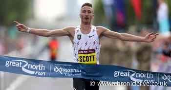 Who is 2021 Great North Run men's race winner Marc Scott?