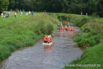 Chirofeesten eindigen met zonnige vlottentocht
