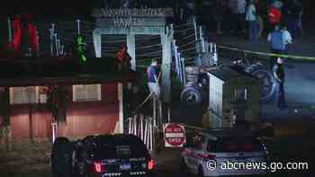 Teenager shot dead at Halloween hayride event, suspect on run