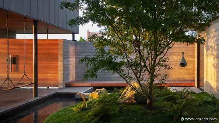 Verdant courtyard occupies centre of Seattle home by Chadbourne + Doss