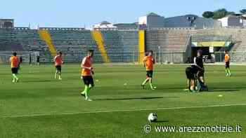 Aquila Montevarchi, le ultime in vista della trasferta di Fermo. Ufficiali Carpani e Doratiotto - ArezzoNotizie
