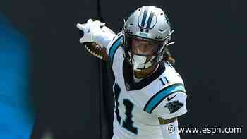Sam Darnold hits Robby Anderson with first touchdown pass for Carolina Panthers