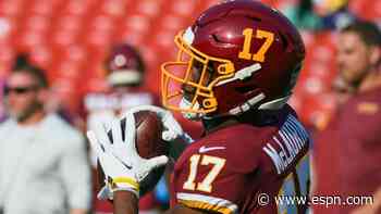 Terry McLaurin's circus catch helps Washington pull ahead of Chargers