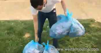 Person Who Put 2,977 9/11 Memorial Flags in Trash Bags Identified as University Student Senator