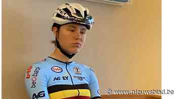 Julie De Wilde niet hersteld van de tijdrit: “Vanaf de eerste ronde voelde ik me slecht” - Het Nieuwsblad