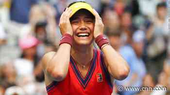 3 months ago she was in high school. Now she's a grand slam winner with praise from the Queen