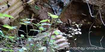 Mechernich: Wenn der Flutkanal die Straße bei Gewittern flutet - Kölnische Rundschau