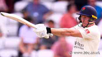 County Championship: Luke Wells hundred puts Lancashire on top against Somerset
