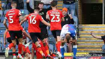 Blackburn Rovers 2-2 Luton Town: Luke Berry scores 98th-minute equaliser for Hatters