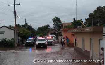 Se inundan comunidades de Acaponeta y San Blas, en Nayarit por el paso de “Nora” - El Heraldo de Chihuahua