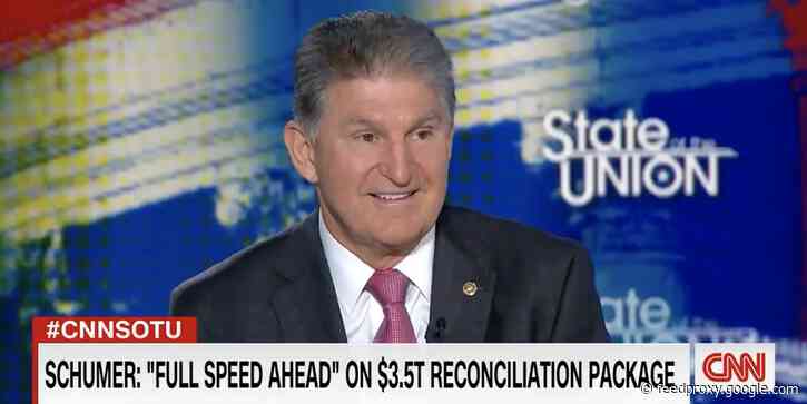 Sen. Joe Manchin suggests requiring people to work so they can get Biden's monthly child tax credit