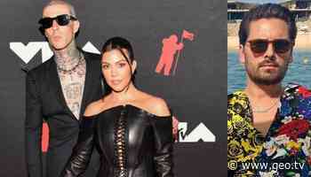 Kourtney Kardashian and Travis Barker respond to Scott Disick at VMAs - Geo News
