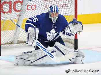 Toronto Maple Leafs Don’t Need to Worry About Goaltending - Editor in Leaf