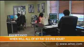 Good Question: When will all of NY pay $15 an hour?
