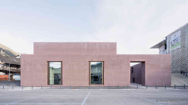 Carlana Mezzalira Pentimalli designs music school with patterned concrete walls