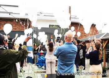 Balloon Release Marks Charity Record Launch Plus Coventry Case Study - Keep the Faith ®