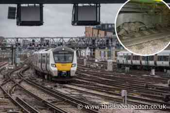 Network Rail: Sidcup train line blocked till nightfall