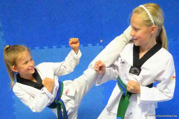 Kinderen kunnen hun energie kwijt bij taikwandoclub