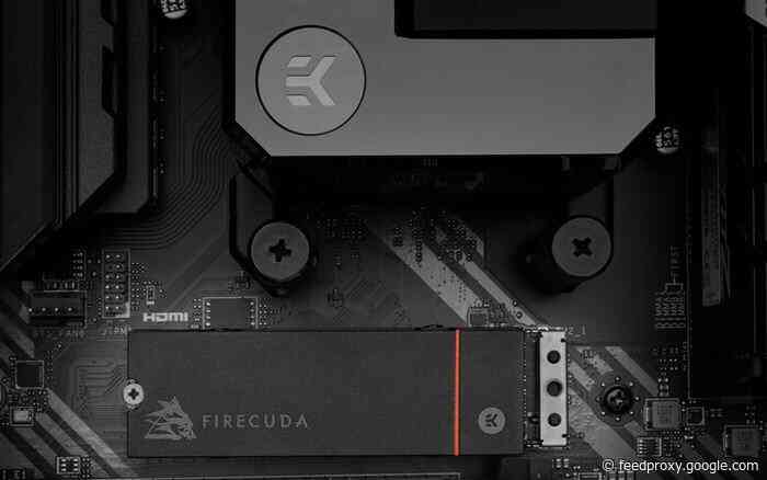 FireCuda 530 SSD heatsink hard drive offers speeds up to 7,300 MB/s