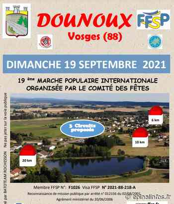 Dounoux - La marche populaire aura lieu le 19 septembre - Epinal infos - Epinal Infos
