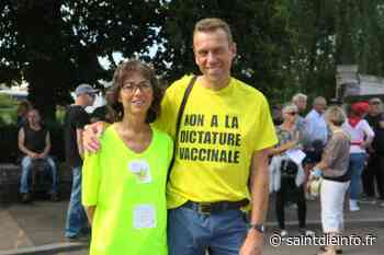 Vosges – Manifestation des anti-pass sanitaire : environ 600 personnes à Epinal - Saint-Dié Info - Saint Dié info
