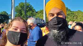 Student candidates in federal election balance classes with campaigning