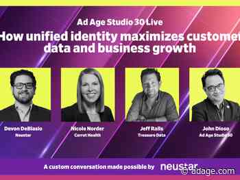 Watch live on Sept. 16: How unified identity maximizes customer data and business growth