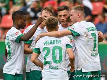 Bremen feiert nächsten Sieg - Späte Tore in Karlsruhe - TAGEBLATT: Nachrichten aus Stade, Buxtehude und der Region - Tageblatt-online