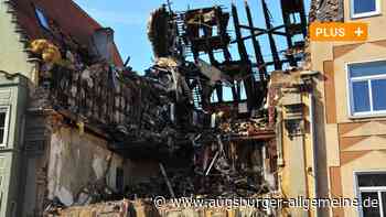 Karolinenstraße: Abriss der Brandruine könnte die Nachbarhäuser gefährden