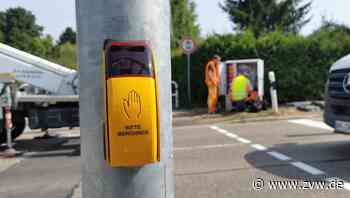 Auf Druck von Eltern: Schulweg-Ampel zwischen Weinstadt und Kernen steht - Zeitungsverlag Waiblingen
