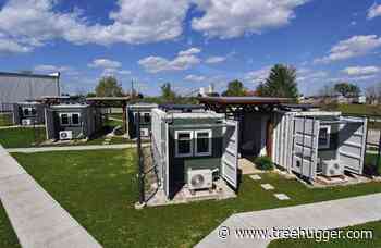 Shipping Container Architecture From Studio 804 Makes Sense - Treehugger