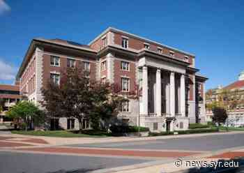 School of Architecture Announces Fall 2021 Visiting Critics - Syracuse University News