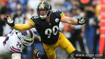 T.J. Watt caps 'heck of a week' by helping lead upset win over Bills