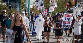 COVID-19 hospital protests ‘a morale blow’ to Canada’s exhausted health-care workers