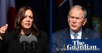 Kamala Harris and George W Bush call for unity on 20th anniversary of 9/11 – video
