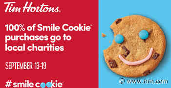Tim Hortons Smile Cookie Campaign is back – celebrating 25 years of supporting local charities across the U.S.