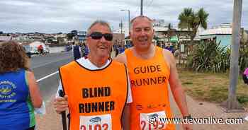 Torbay Half Marathon: Blind man tackles 'first race since school' along with more than 1,000 runners - Devon Live