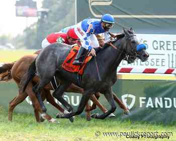 Family Way Finds Winner's Circle In Ladies Marathon At Kentucky Downs - Horse Racing News - Paulick Report