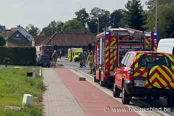 Arbeider zwaar verbrand na gaslek tijdens werken in Wellen