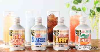 Nothing says 'refreshing' like a can of Cup Noodle ramen-flavored soda     - CNET