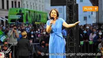 Annalena Baerbock kämpft in Augsburg um jede Stimme für die Grünen