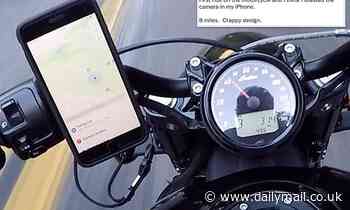 Apple warns users not to mount iPhones on motorcycles because vibrations damage cameras