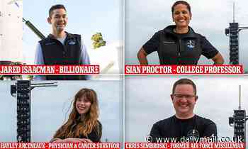 Meet SpaceX's first all-civilian crew that will launch into orbit this week