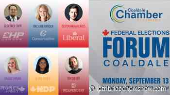 Coaldale Chamber hosts federal election forum Monday night - Lethbridge News Now