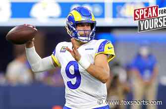 Marcellus Wiley on Rams “amazing” performance against Bears, talks Matthew Stafford I SPEAK FOR YOURSELF