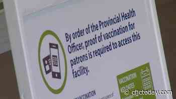 Smooth start to vaccine card checks at recreational facilities in Kamloops - CFJC Today Kamloops