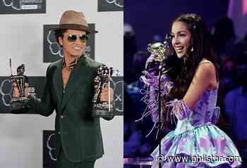 Filipino-Americans Bruno Mars, Olivia Rodrigo lead MTV VMAs 2021 winners, highlights - Philstar.com