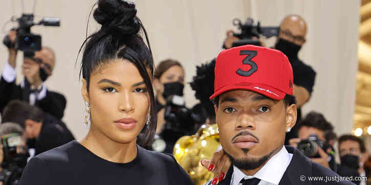 Chance the Rapper & Wife Kirsten Corley Enjoy a Parents' Night Out at the 2021 Met Gala