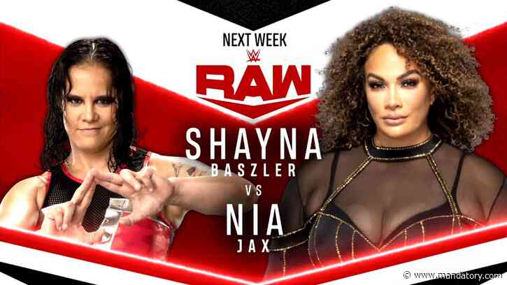 Nia Jax vs. Shayna Baszler Announced For 9/20 WWE RAW