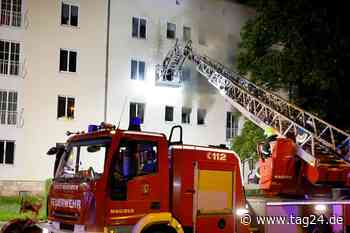 Verheerender Wohnungsbrand in Chemnitz: Zwei Verletzte - TAG24